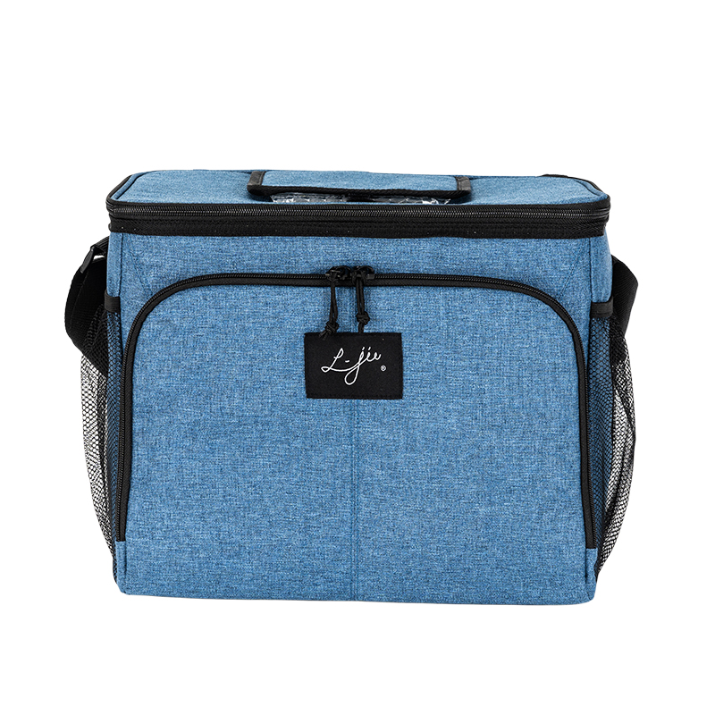 LJ23-CB002-12L Borsa frigo rigida multiuso in tessuto oxford