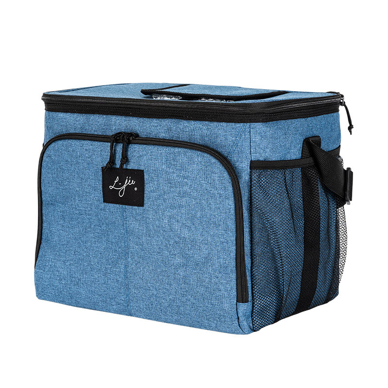 LJ23-CB002-12L Borsa frigo rigida multiuso in tessuto oxford