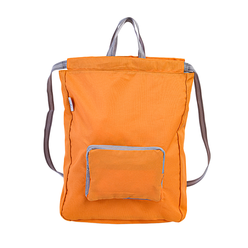 LJ24-003 Borsa per la spesa pieghevole con coulisse, facile da trasportare